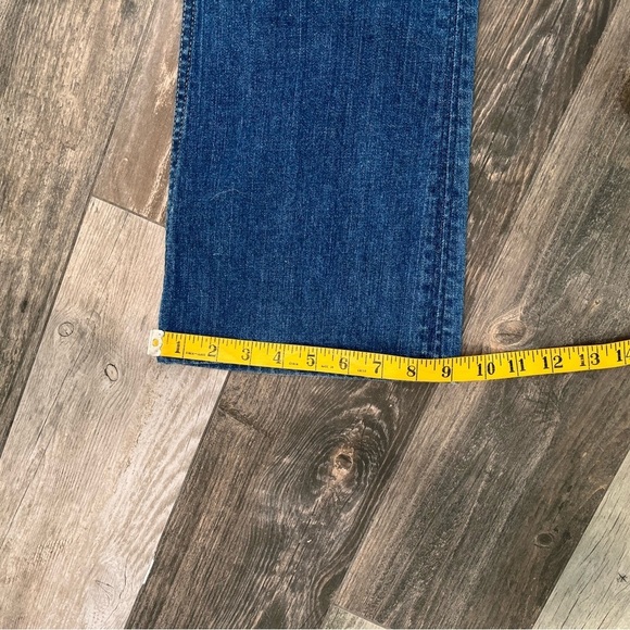 Hudson Signature Bootcut Flap Pockets Mid Rise Medium Blue Jeans Women's Size 28 - Picture 9 of 9